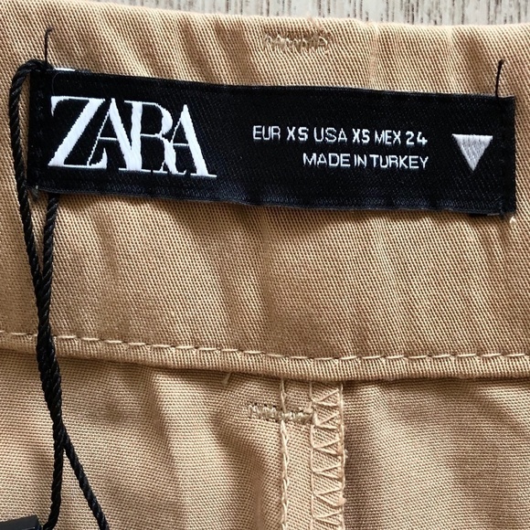 Zara, Full Length, High-Waisted Pants, Wide Leg, Size XS, NEW, With Tags - Picture 12 of 16